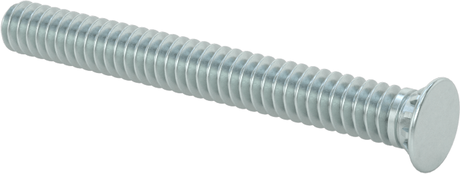 Pres Geçmeli Saplamalar, Çinko Kaplı Çelik, 6-32 Diş, PEM® Fh-632-20