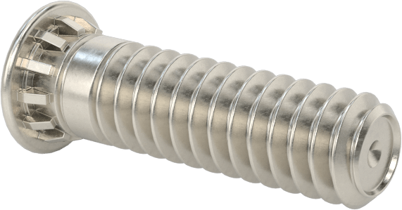Pres Geçmeli Saplamalar, 18-8 Paslanmaz Çelik, 2-56 Diş, 5/16" Uzunluk, PEM® Fhs-256-5