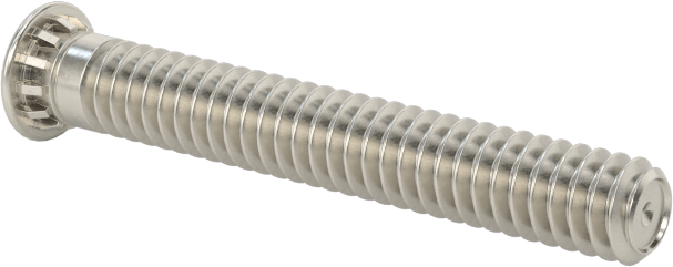 Pres Geçmeli Saplamalar, 18-8 Paslanmaz Çelik, 2-56 Diş, 5/8" Uzunluk, PEM® Fhs-256-10