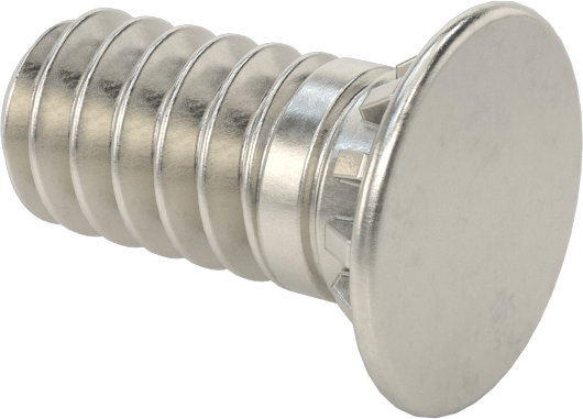 Pres Geçmeli Saplamalar, 18-8 Paslanmaz Çelik, 4-40 Diş, 1/4" Uzunluk, PEM® Fhs-440-4