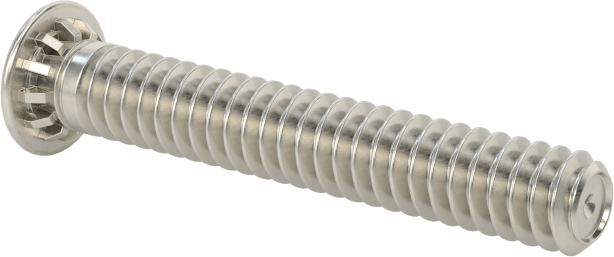 Pres Geçmeli Saplamalar, 18-8 Paslanmaz Çelik, 4-40 Diş, 3/4" Uzunluk, PEM® Fhs-440-12