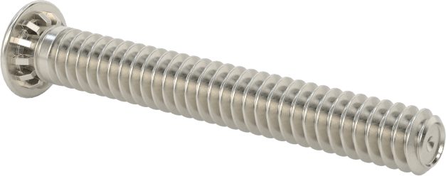 Pres Geçmeli Saplamalar, 18-8 Paslanmaz Çelik, 4-40 Diş, 7/8" Uzunluk, PEM® Fhs-440-14
