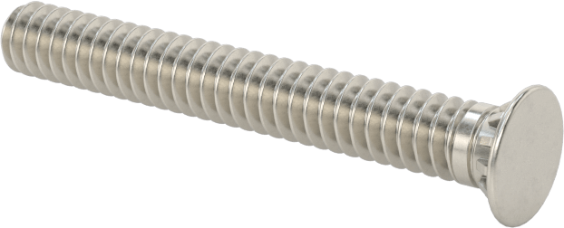 Pres Geçmeli Saplamalar, 18-8 Paslanmaz Çelik, 4-40 Diş, 7/8" Uzunluk, PEM® Fhs-440-14
