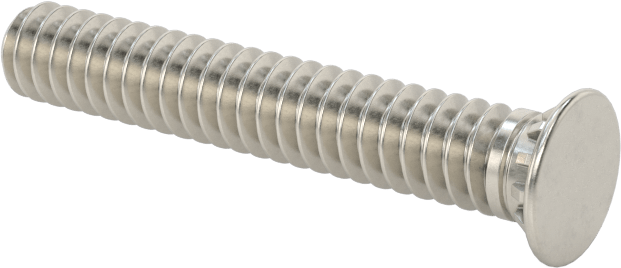 Pres Geçmeli Saplamalar, 18-8 Paslanmaz Çelik, 6-32 Diş, 7/8" Uzunluk, PEM® Fhs-632-14
