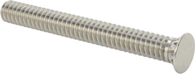 Pres Geçmeli Saplamalar, 18-8 Paslanmaz Çelik, 6-32 Diş, 1-1/4" Uzunluk, PEM® Fhs-632-20