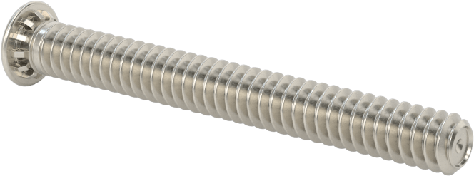 Pres Geçmeli Saplamalar, 18-8 Paslanmaz Çelik, 6-32 Diş, 1-1/4" Uzunluk, PEM® Fhs-632-20