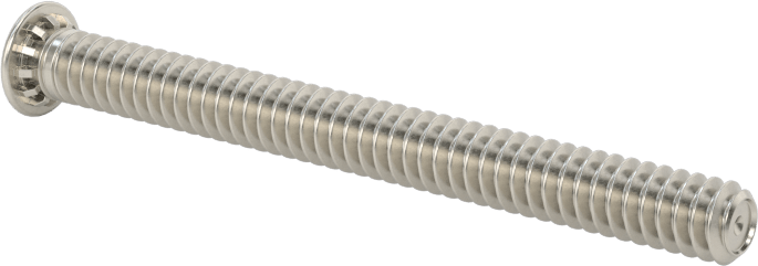 Pres Geçmeli Saplamalar, 18-8 Paslanmaz Çelik, 6-32 Diş, 1-1/2" Uzunluk, PEM® Fhs-632-24