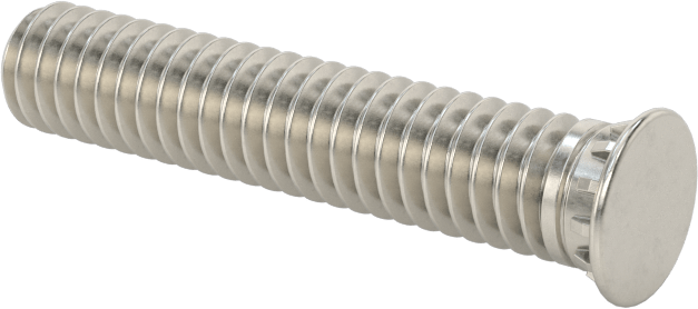 Pres Geçmeli Saplamalar, 18-8 Paslanmaz Çelik, 8-32 Diş, 7/8" Uzunluk, PEM® Fhs-832-14