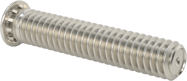 Pres Geçmeli Saplamalar, 18-8 Paslanmaz Çelik, 8-32 Diş, 7/8" Uzunluk, PEM® Fhs-832-14