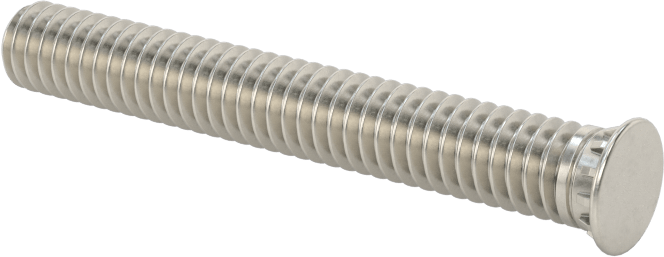 Pres Geçmeli Saplamalar, 18-8 Paslanmaz Çelik, 8-32 Diş, 1-1/4" Uzunluk, PEM® Fhs-832-20