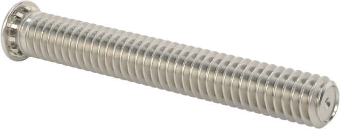 Pres Geçmeli Saplamalar, 18-8 Paslanmaz Çelik, 8-32 Diş, 1-1/4" Uzunluk, PEM® Fhs-832-20