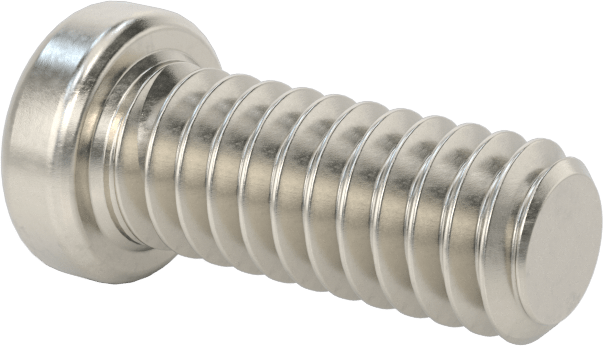 18-8 Paslanmaz Çelik Düşük Profilli Soket Başlı Vida, Altıgen Tahrikli, 1/4"-20 Diş Boyutu, 5/8" Uzunluk