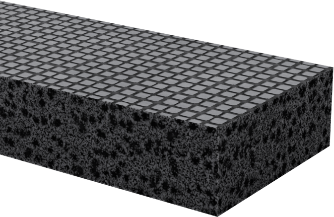 Aşınmaya Dayanıklı Doğal Kauçuk Köpük Şerit, Arka Yüzü Yapışkanlı, 5/8" Genişlik, 1/4" Kalınlık, 50 Fit Uzunluk