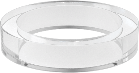 Neme Dayanıklı Yastıklama Pul, 1/4" Vida Boyutu için, 0.286" ID, 0.375" OD
