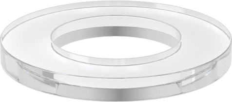 Neme Dayanıklı Yastıklama Pul, 3/8" Vida Boyutu için, 0.411" ID, 0.734" OD