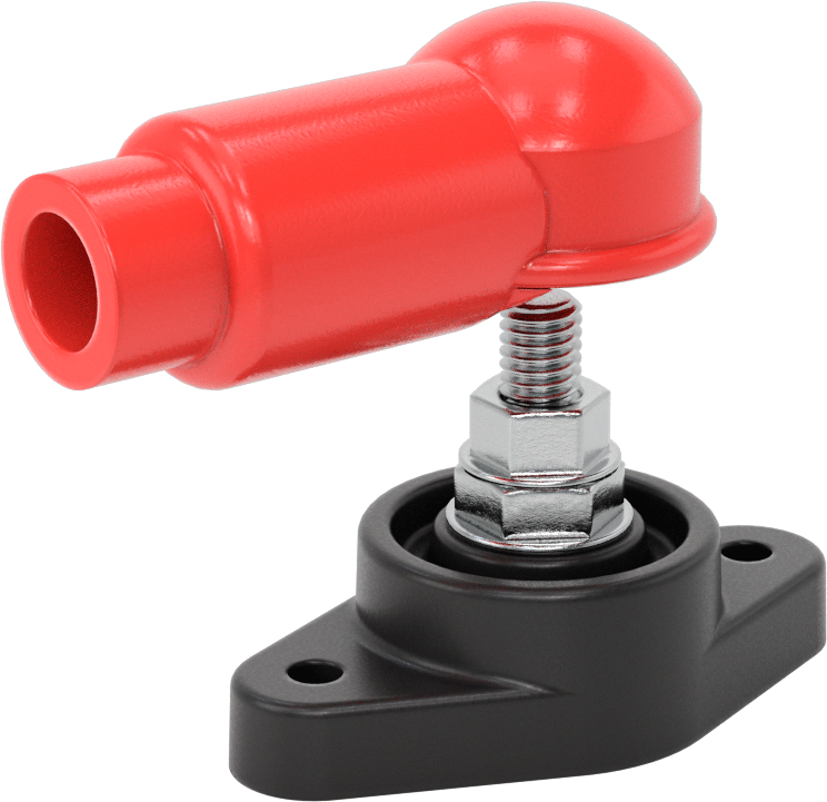 Dağıtım Direği, 1 Devre x 3/8" Boyutlu Terminal