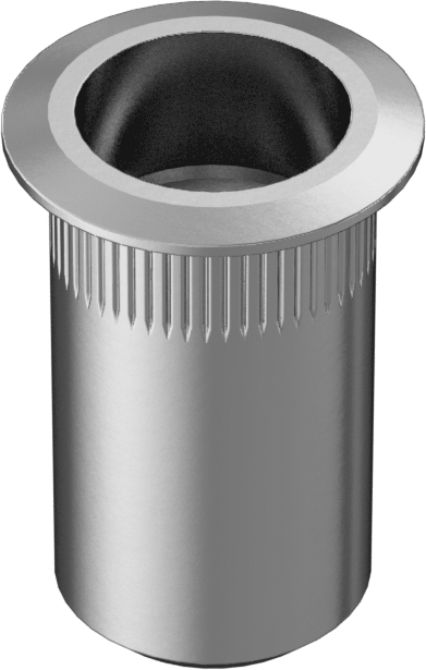 Kendinden Hizalamalı Perçin Somunu, M5 x 0,8 İç Diş, 0,7 - 3,8 mm Malzeme Kalınlığı