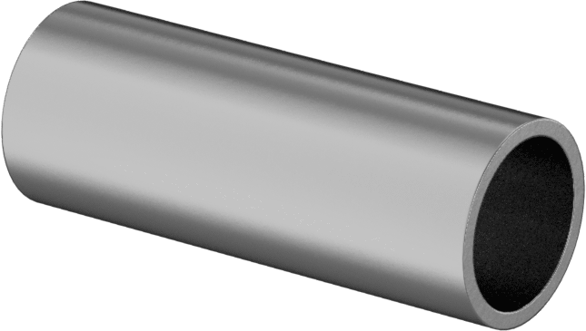 Yüksek Sıcaklık Grafit Yağlamalı Kovanlı Rulman, 841 Bronz, 5/16“ Mil Çapı ve 3/8” Muhafaza İç Çapı için, 1" Uzunluk