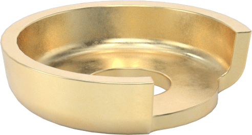 Brass Electrical-Terminal Washers, Number 8 Screw Size, 0.178" ID, 0.518" OD
