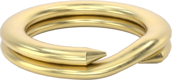 Pirinç Yarı Halka, 5/8" OD