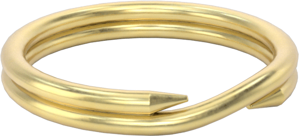 Pirinç Yarı Halka, 3/4" OD