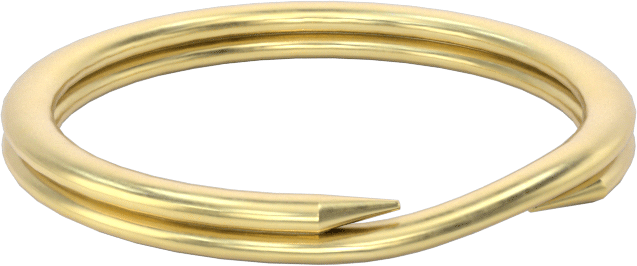 Pirinç Yarı Halka, 1-1/8" OD