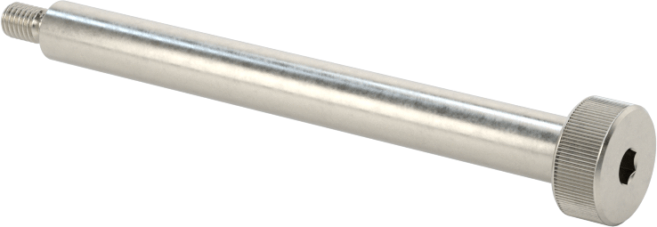 18-8 Paslanmaz Çelik Omuzlu Vida, 5 mm Omuz Çapı, M3 x 0,5 mm Dişli