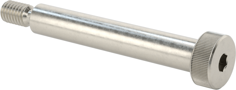18-8 Paslanmaz Çelik Omuzlu Vida, 8 mm Omuz Çapı, M6 x 1 mm Diş