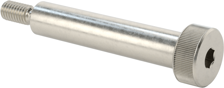18-8 Paslanmaz Çelik Omuzlu Vida, 10 mm Omuz Çapı, M6 x 1 mm Diş