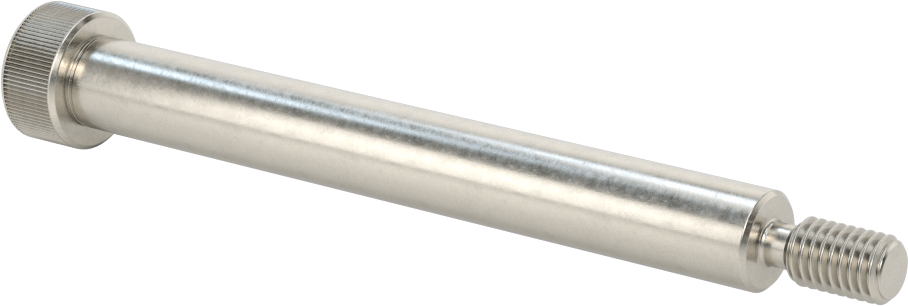 18-8 Paslanmaz Çelik Omuzlu Vida, 12 mm Omuz Çapı, M8 x 1,25 mm Diş