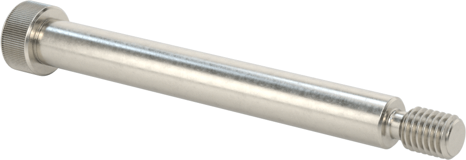 18-8 Paslanmaz Çelik Omuzlu Vida, 12 mm Omuz Çapı, M10 x 1,5 mm Diş