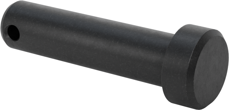 4140 Alaşımlı Çelik Hassas Çatal Pim, 1/2" Çap, 1-3/4" Kullanılabilir Uzunluk