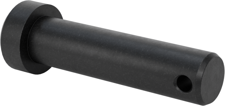 4140 Alaşımlı Çelik Hassas Çatal Pim, 1/2" Çap, 1-3/4" Kullanılabilir Uzunluk