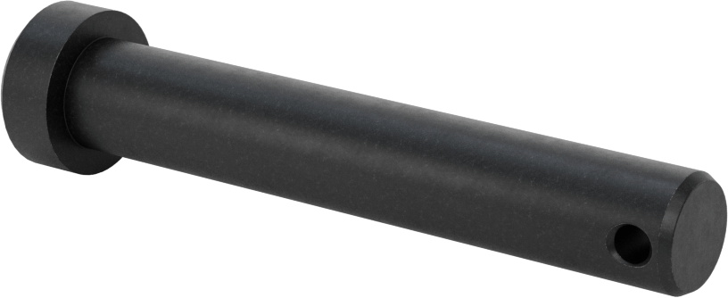4140 Alaşımlı Çelik Hassas Çatal Pim, 1/2" Çap, 2-3/4" Kullanılabilir Uzunluk