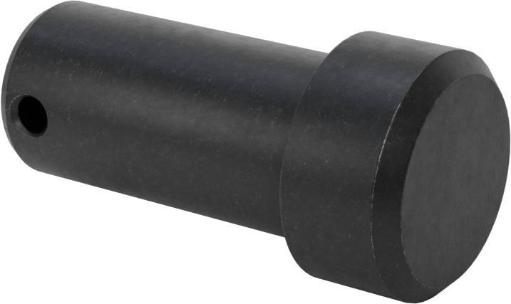 4140 Alaşımlı Çelik Hassas Çatal Pim, 3/4 inç Çap, 1-1/4" Kullanılabilir Uzunluk