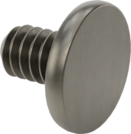 Kaynaklı Saplamalar, Çelik, 10-24 Diş Boyutu, 3/8" Uzunluk, 0,448 inç Taban Çapı