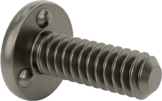 Kaynaklı Saplamalar, Çelik, 10-24 Diş Boyutu, 5/8" Uzunluk, 0,448 inç Taban Çapı