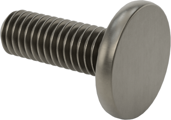 Kaynaklı Saplamalar, Çelik, 10-32 Diş Boyutu, 5/8" Uzunluk, 0,448 inç Taban Çapı