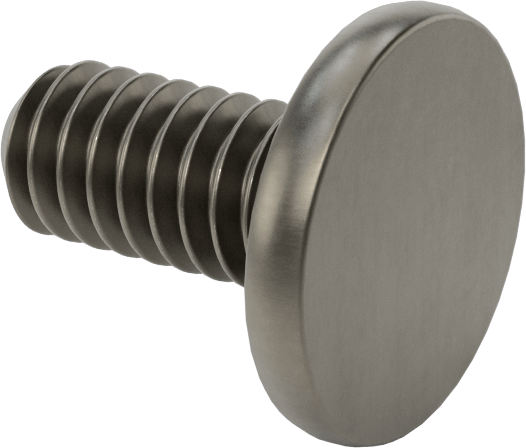 Kaynaklı Saplamalar, Çelik, 1/4"-20 Diş Boyutu, 5/8" Uzunluk, 0,575" Taban Çapı