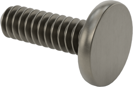 Kaynaklı Saplamalar, Çelik, 6-32 Diş Boyutu, 1/2" Uzunluk, 0,323" Taban Çapı