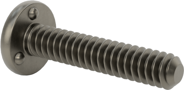 Kaynaklı Saplamalar, Çelik, 6-32 Diş Boyutu, 3/4" Uzunluk, 0,323" Taban Çapı