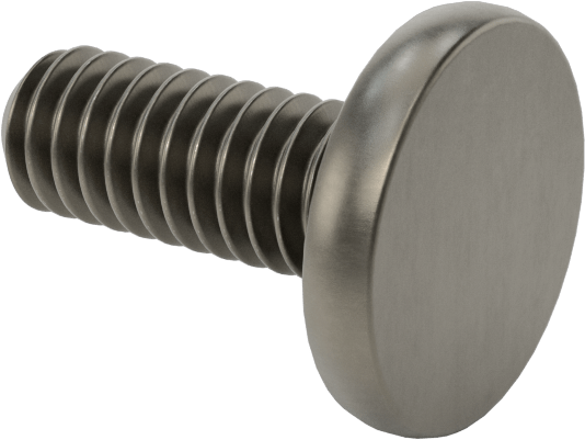 Kaynaklı Saplamalar, Çelik, 8-32 Diş Boyutu, 1/2" Uzunluk, 0,385" Taban Çapı