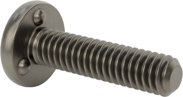 Kaynaklı Saplamalar, Çelik, 8-32 Diş Boyutu, 3/4" Uzunluk, 0,385" Taban Çapı