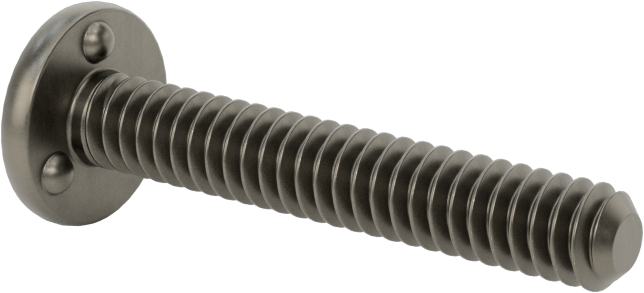 Kaynaklı Saplamalar, Çelik, 10-24 Diş Boyutu, 1-1/4" Uzunluk, 0,448 inç Taban Çapı