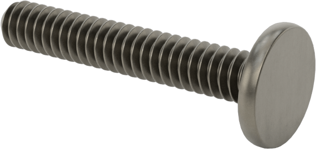 Kaynaklı Saplamalar, Çelik, 10-24 Diş Boyutu, 1-1/4" Uzunluk, 0,448 inç Taban Çapı
