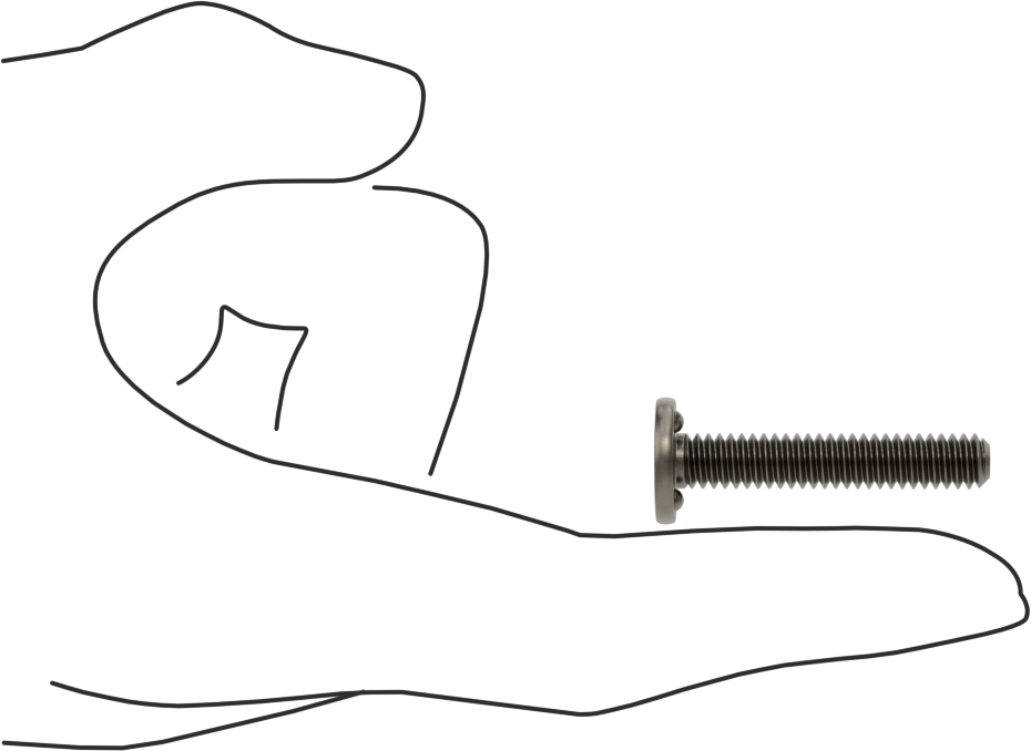 Kaynaklı Saplamalar, Çelik, 1/4"-20 Diş Boyutu, 1-1/2" Uzunluk, 0,575" Taban Çapı