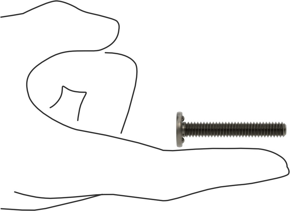Kaynaklı Saplamalar, Çelik, 1/4"-20 Diş Boyutu, 1-3/4" Uzunluk, 0,575" Taban Çapı