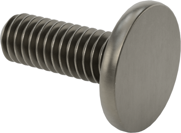 Kaynaklı Saplamalar, Çelik, 5/16"-18 Diş Boyutu, 1" Uzunluk, 0,755" Taban Çapı