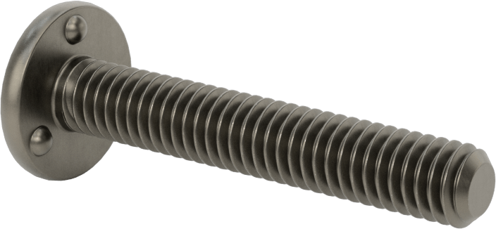 Kaynaklı Saplamalar, Çelik, 5/16"-18 Diş Boyutu, 2" Uzunluk, 0,755" Taban Çapı