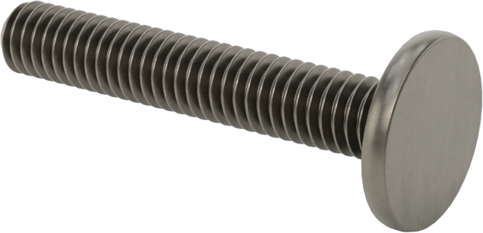 Kaynaklı Saplamalar, Çelik, 5/16"-18 Diş Boyutu, 2" Uzunluk, 0,755" Taban Çapı
